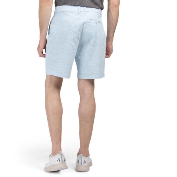 RHONE Light Blue Men's Hybrid Shorts - Picture 2 of 7